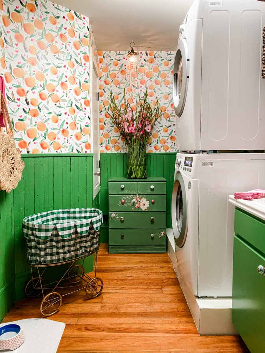 Laundry Room Redo Chair Whimsy