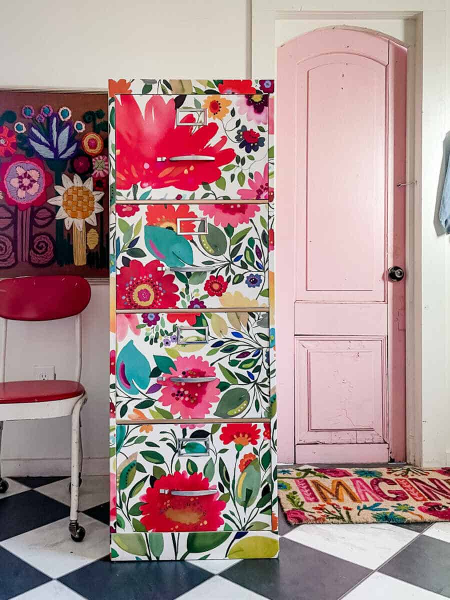 How To Zhuzh Up Filing For Stylish Storage Chair Whimsy