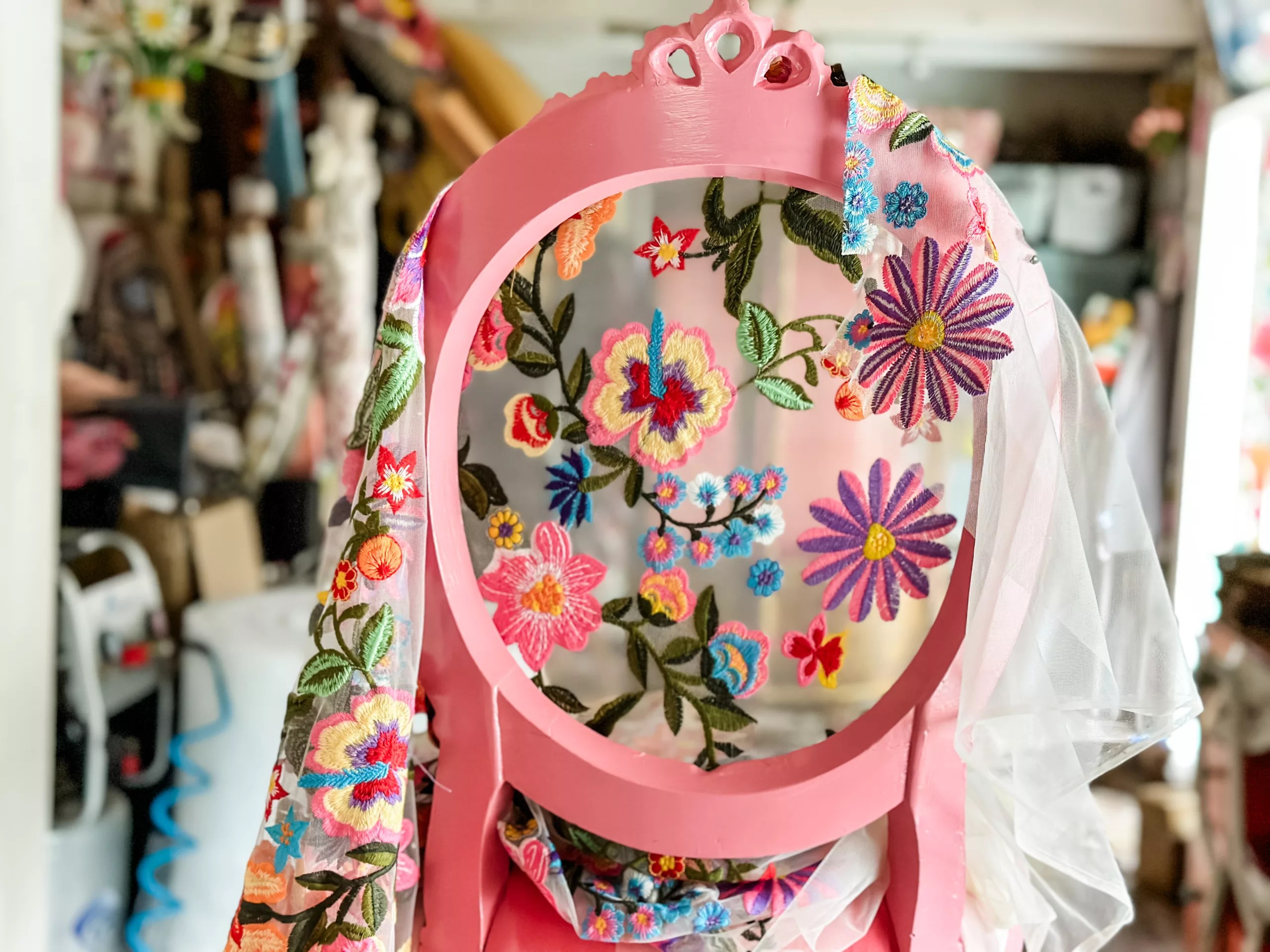 Turning an Ugly Chair Beautiful Chair Whimsy