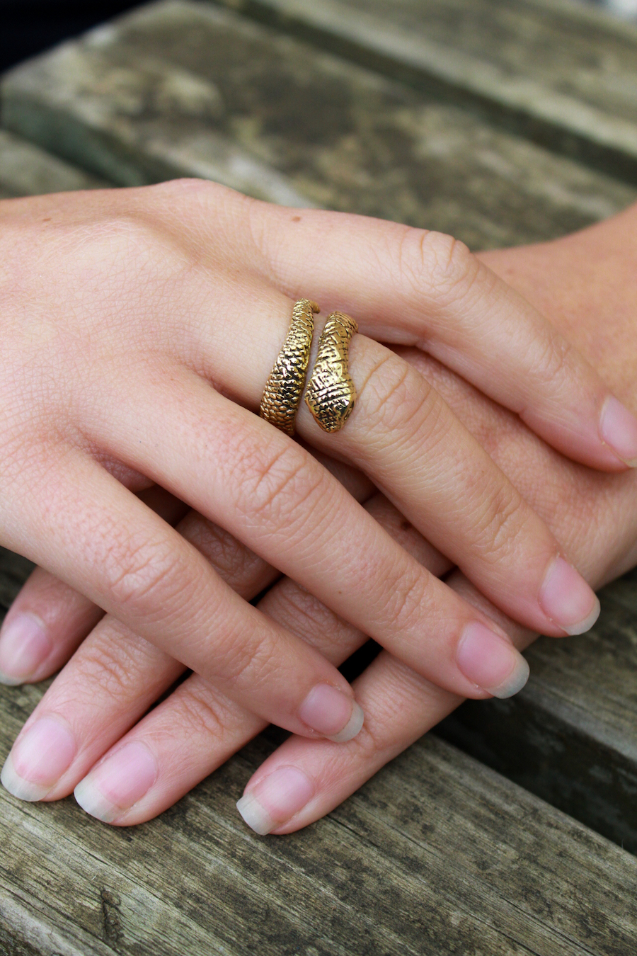 Brass Snake Ring Chakra Store St Kilda Hand Sourced From Around