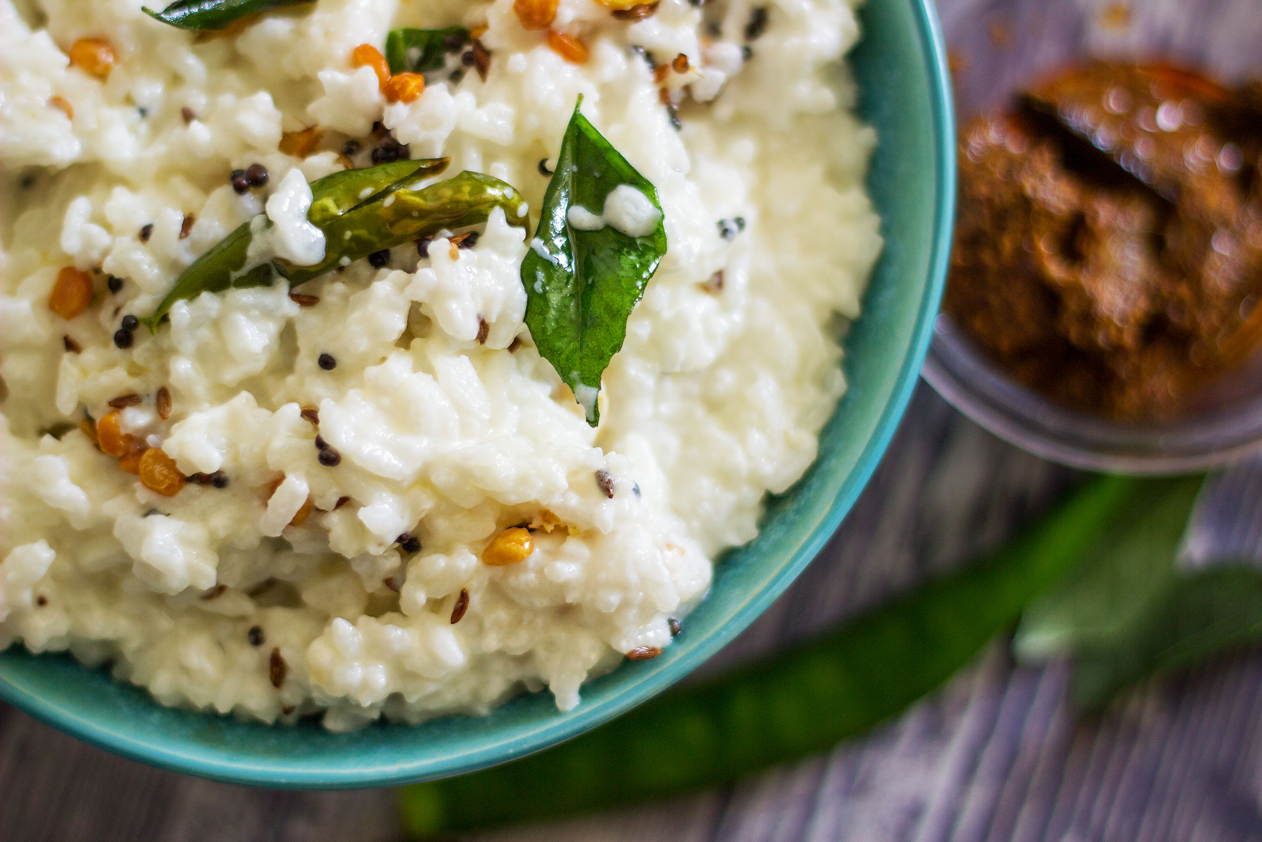 Daddojanam Prasadam Recipe Andhra Style Curd Rice Recipe • Chakris Kitchen