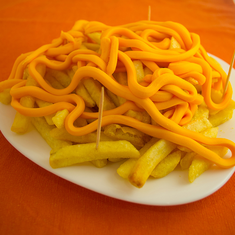 1168 BATATA FRITA ESPECIAL CHEDDAR Chalé da Pizza
