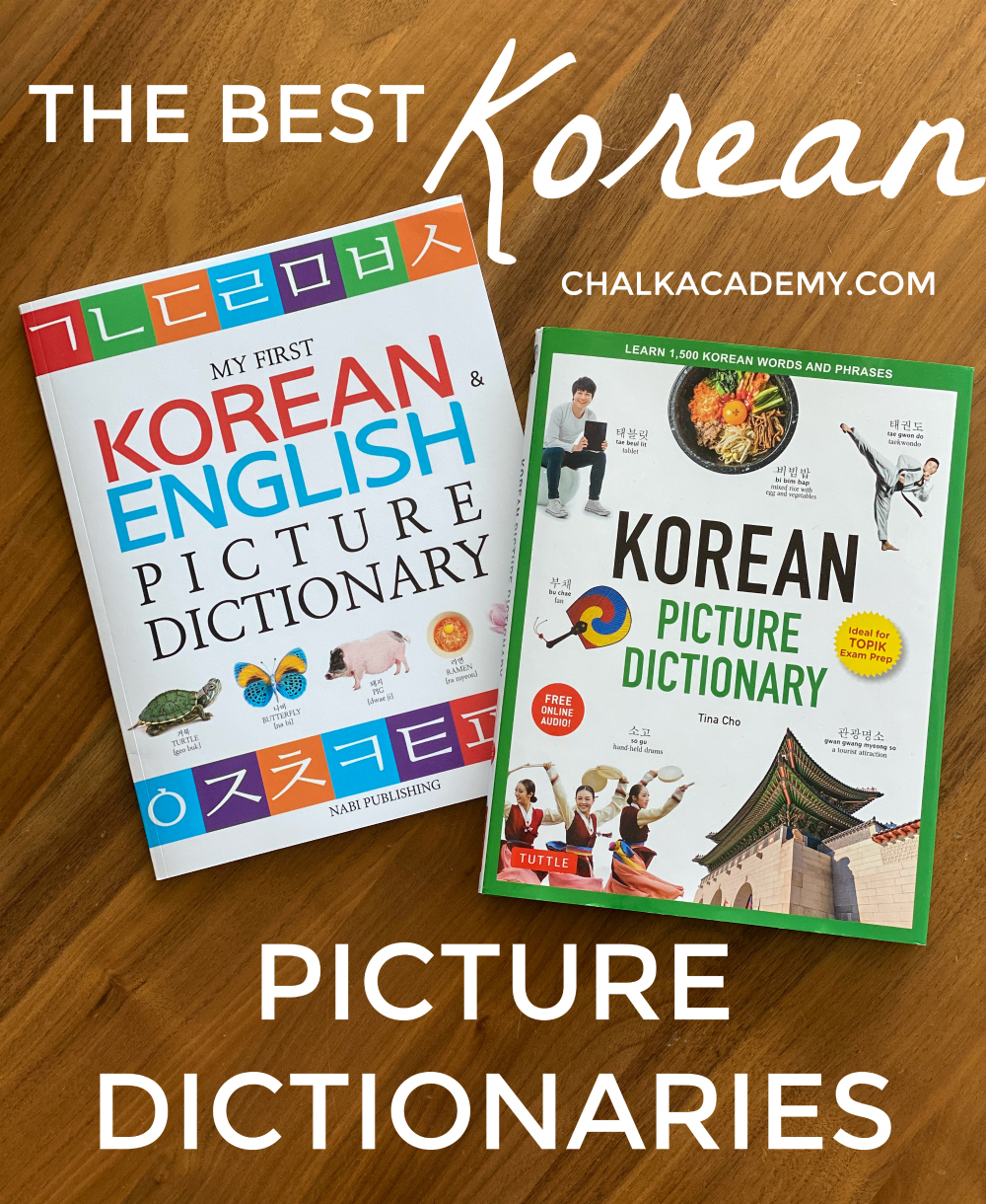 Best Korean Picture Dictionaries for Kids and Parents