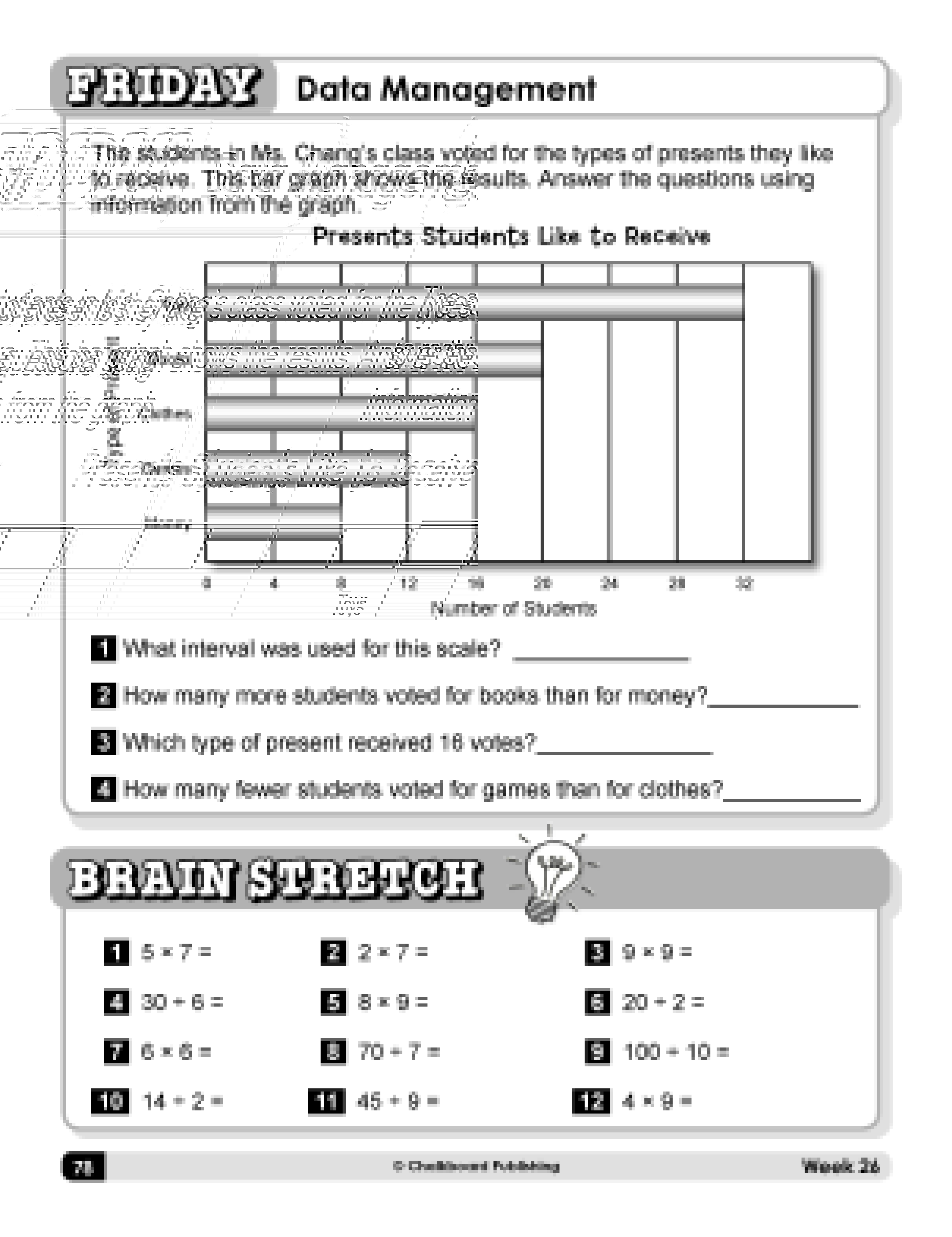 Grade 3 Math Curriculum WorkBooks Chalkboard Publishing