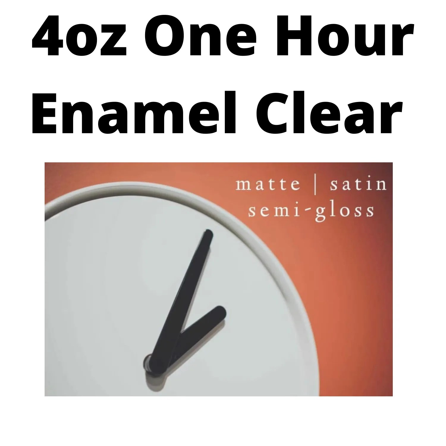 Wise Owl One Hour Enamel Clear 4oz sample size Chalk It Up Fancy