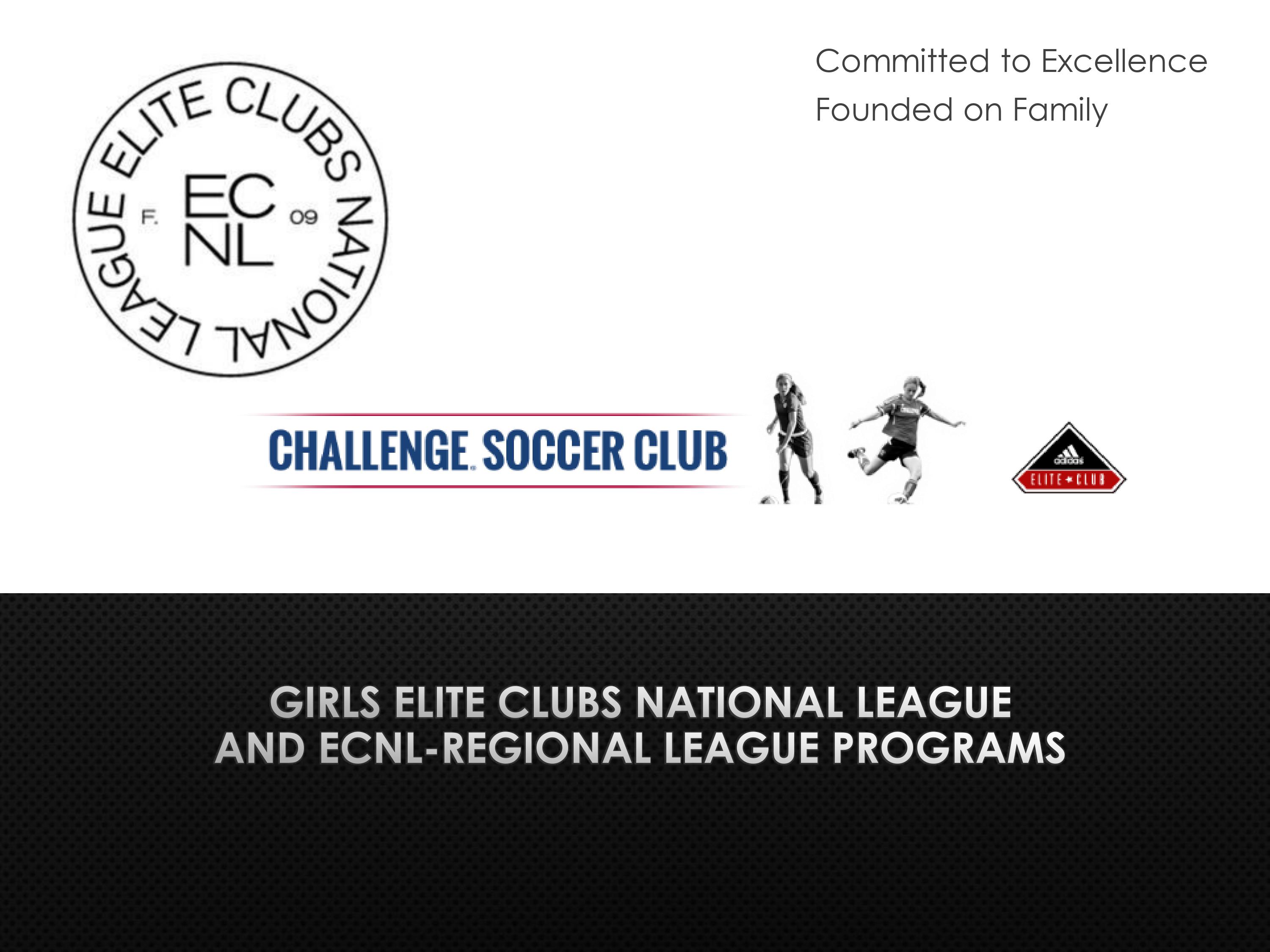Learn More About Challenge and the Nation's Elite Girls Soccer