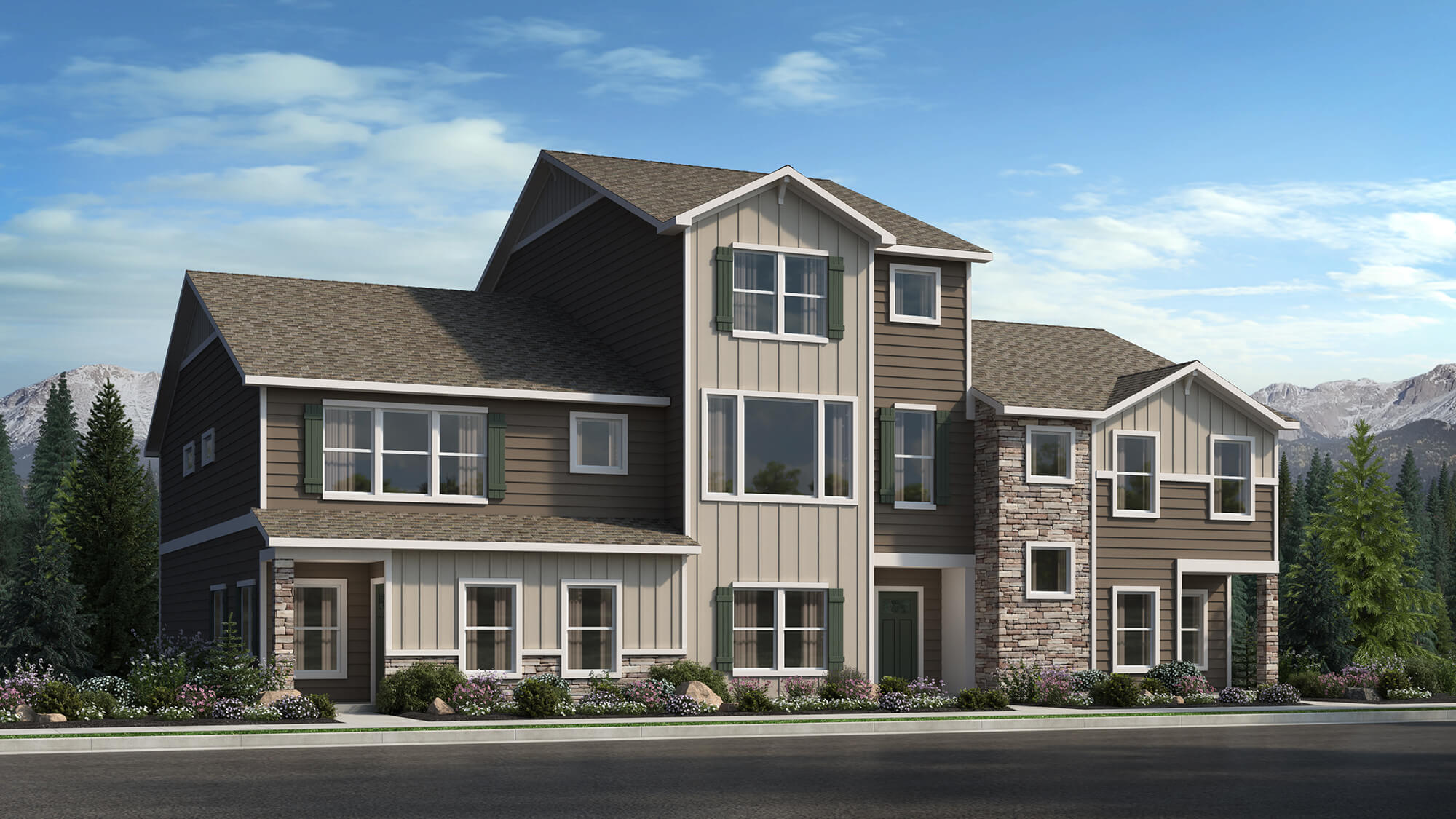 The Townes at Cumbre Vista New Construction Homes For Sale in Colorado
