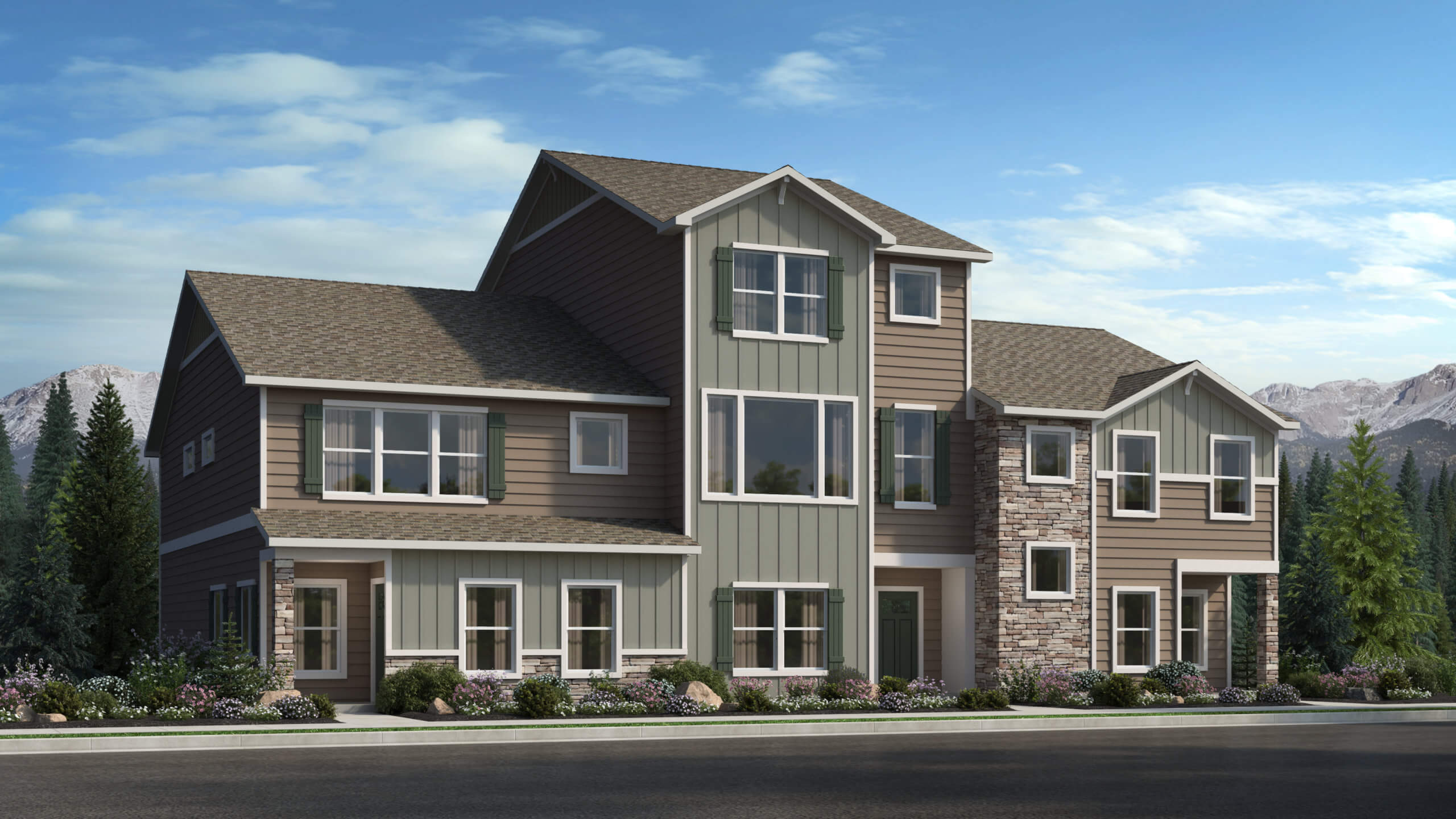 The Townes at Cumbre Vista New Construction Homes For Sale in Colorado