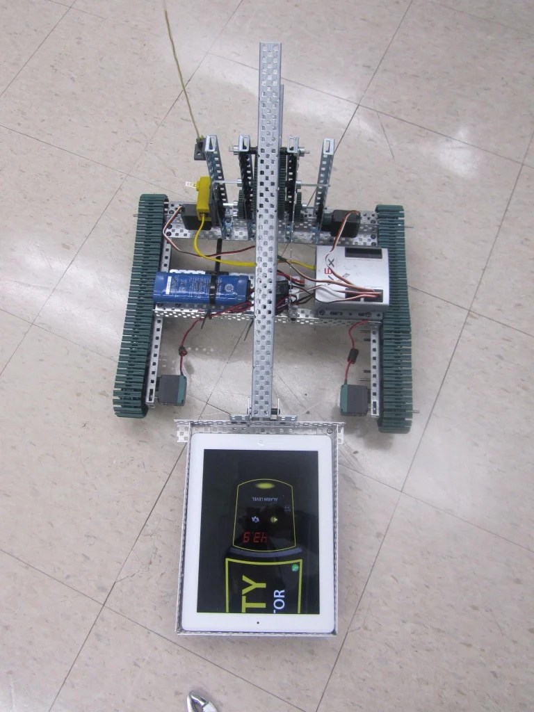 Vex Metal Detector Robot Online Challenges