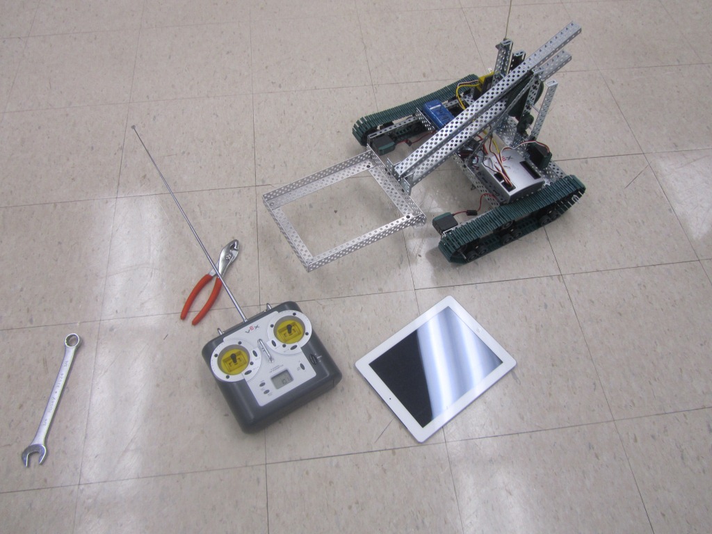 Vex Metal Detector Robot Online Challenges