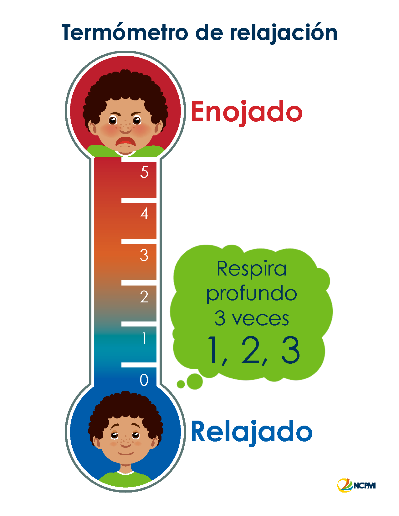 SelfRegulation Skills Relaxation Thermometer (SpanishIntro