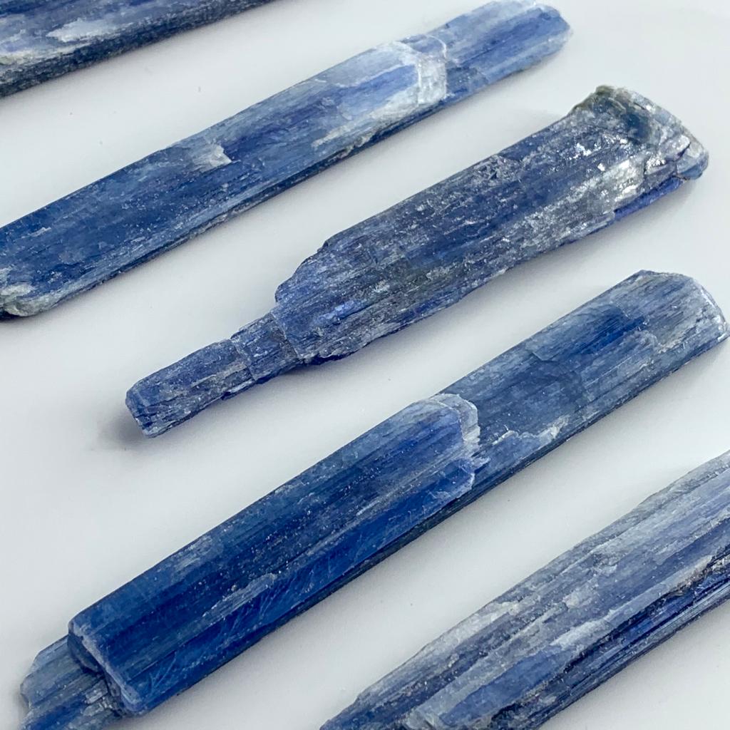 Blue Kyanite Flat Crystal Slice 811cm • Chalmers Gems