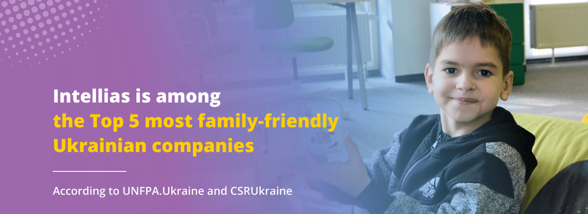 Intellias in the Top Five of the FamilyFriendly Companies National