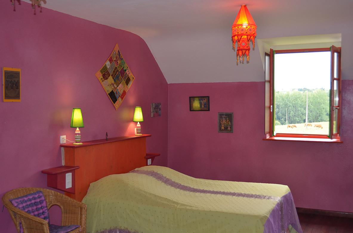 La chambre Darjeeling Chambres d'hôtes La Jamelinière