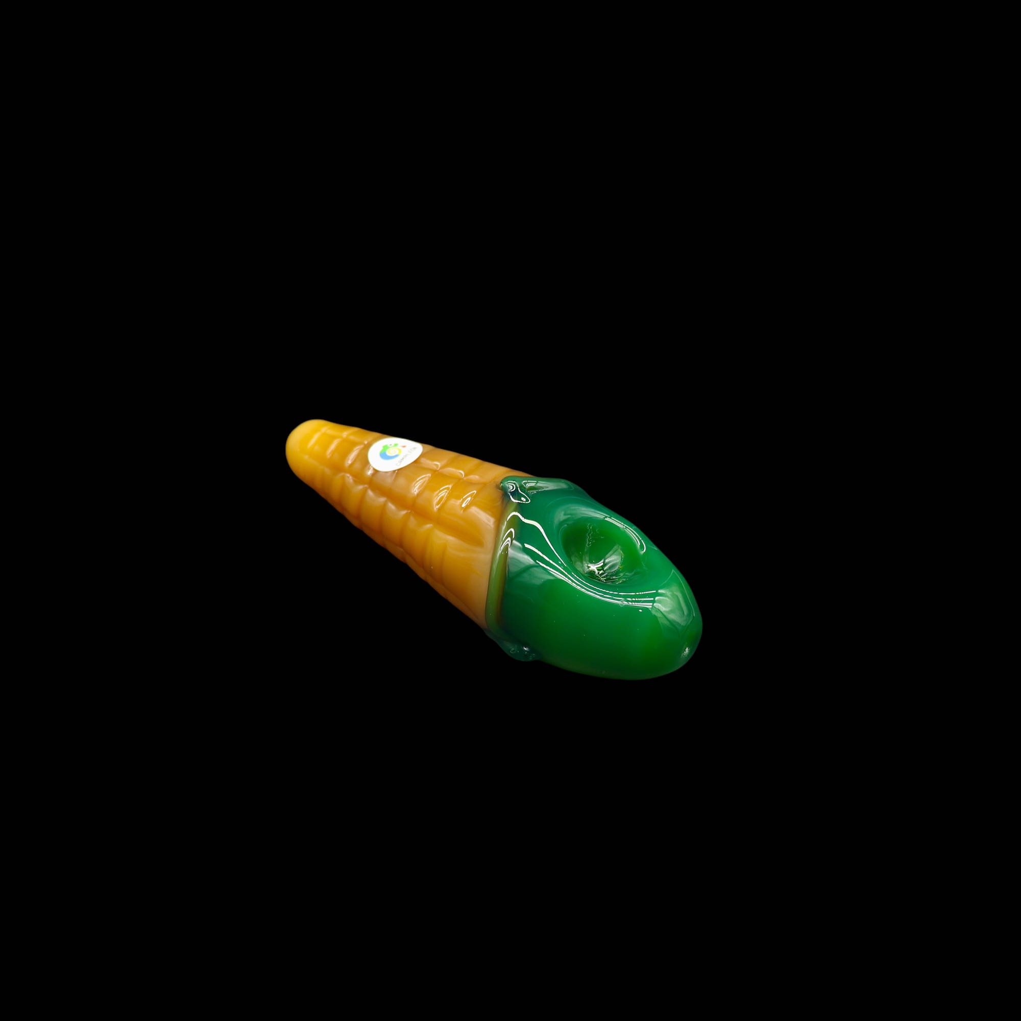 Corn on the Cob Glass Pipe Chameleon Glass