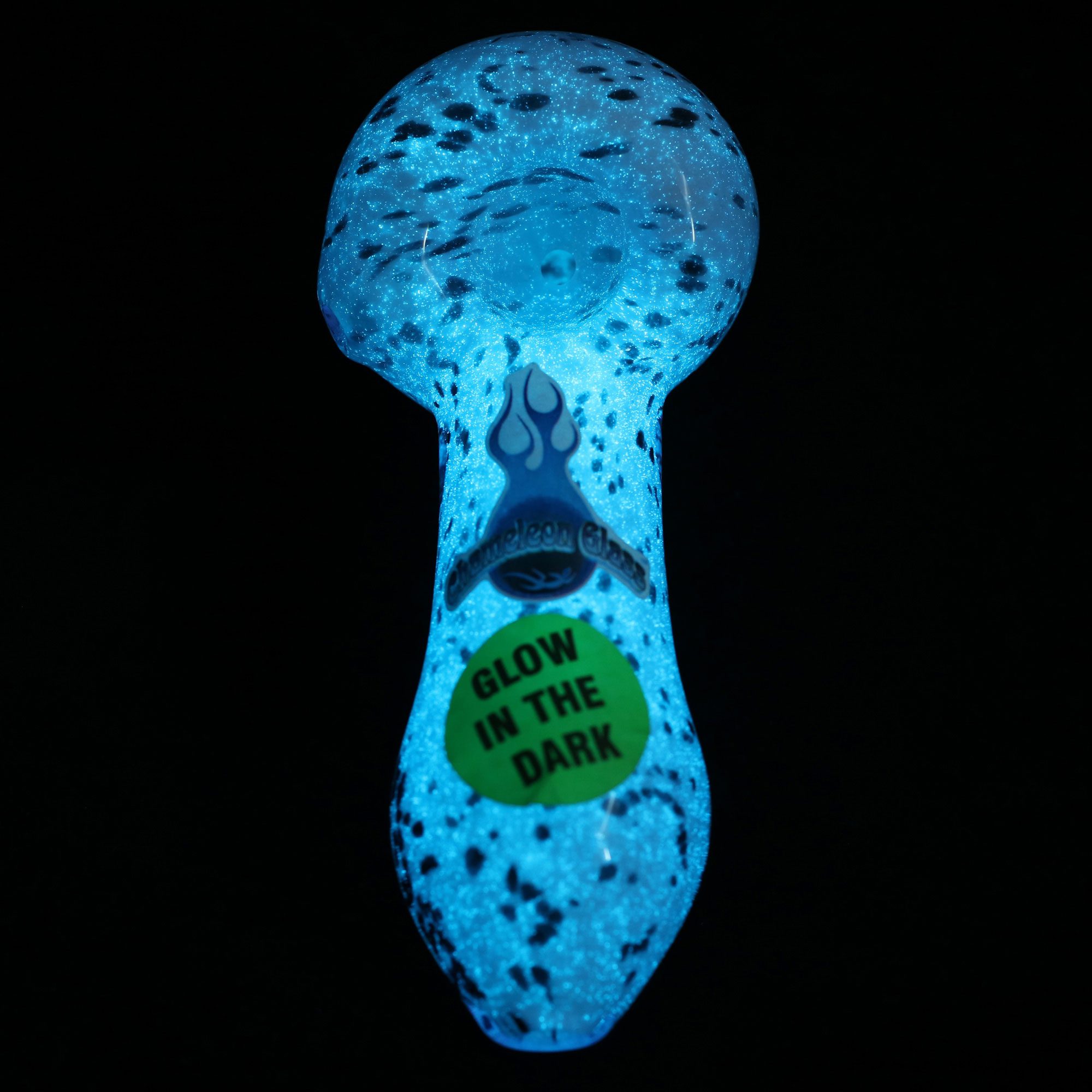 Firefly Glow Glass Pipe Chameleon Glass