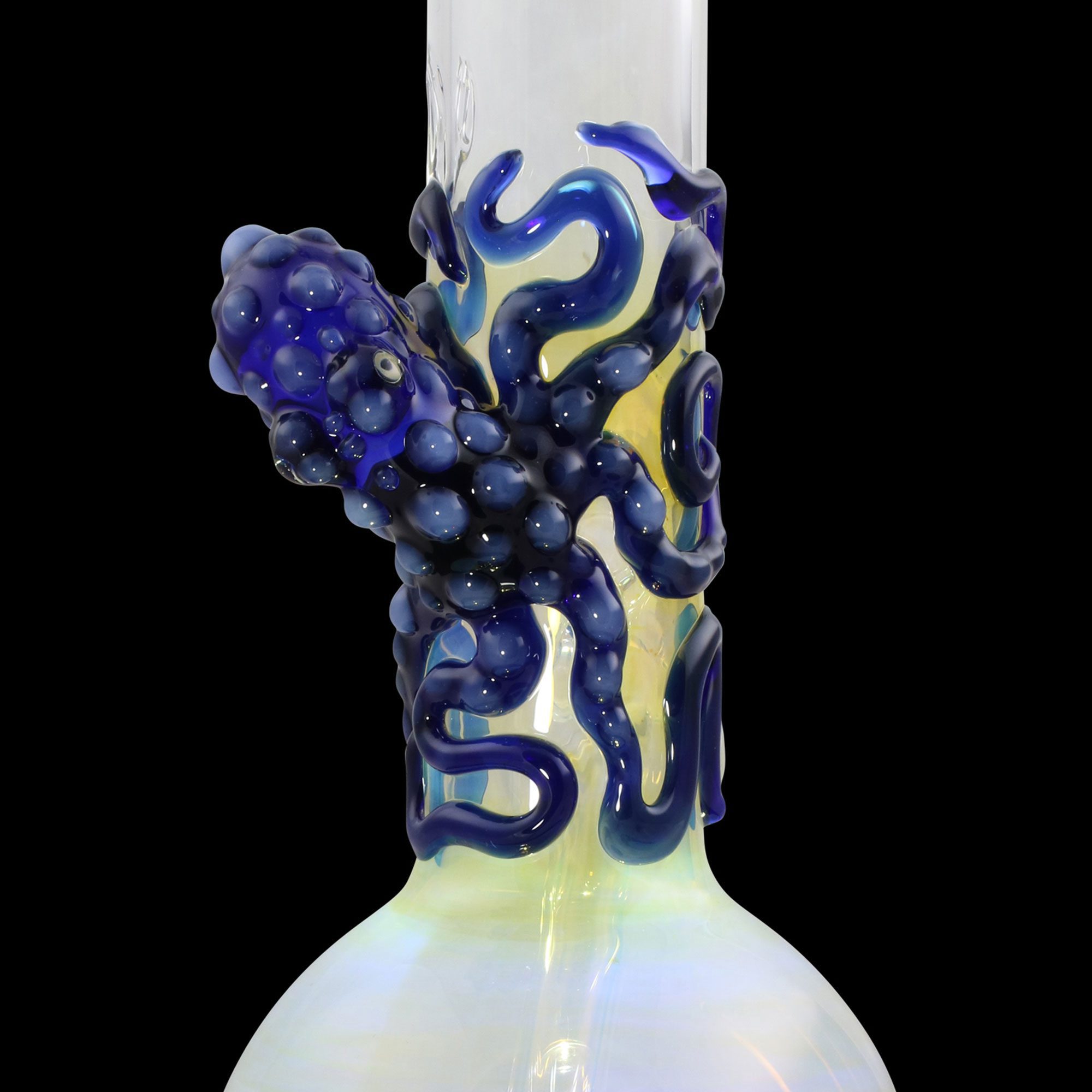 Kraken Octopus Glass Water Pipe Chameleon Glass