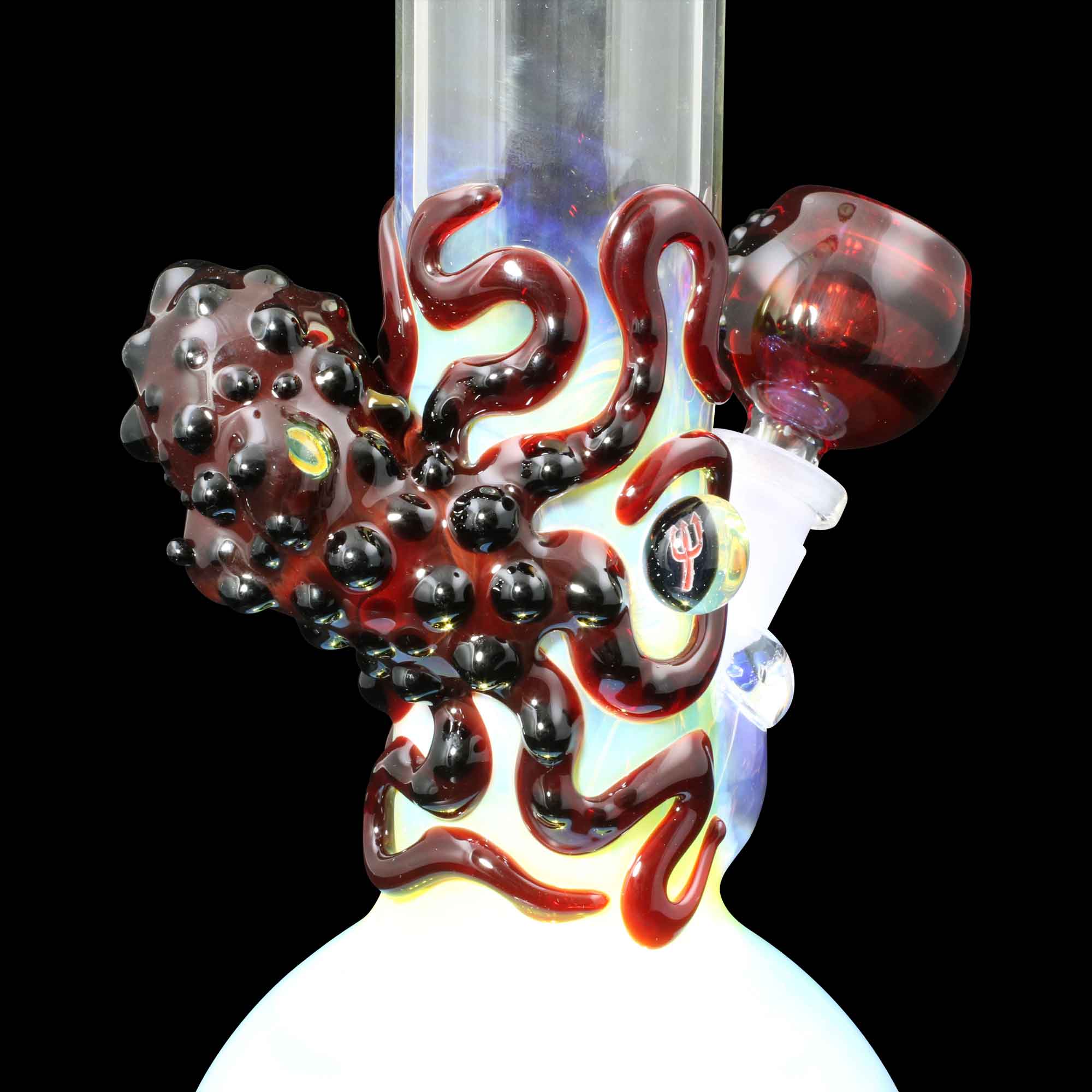 Kraken Octopus Glass Water Pipe Chameleon Glass