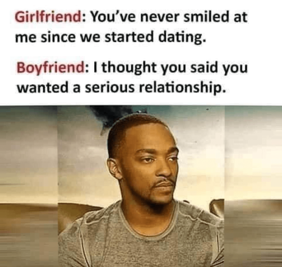 serious relationship goals memes Chameleon Memes
