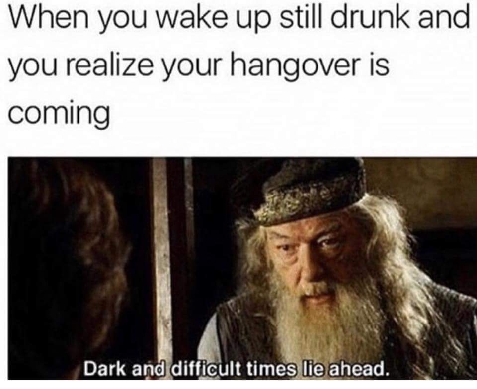 20 Hangover Memes That Very Well Captures The Pain Of Being In A