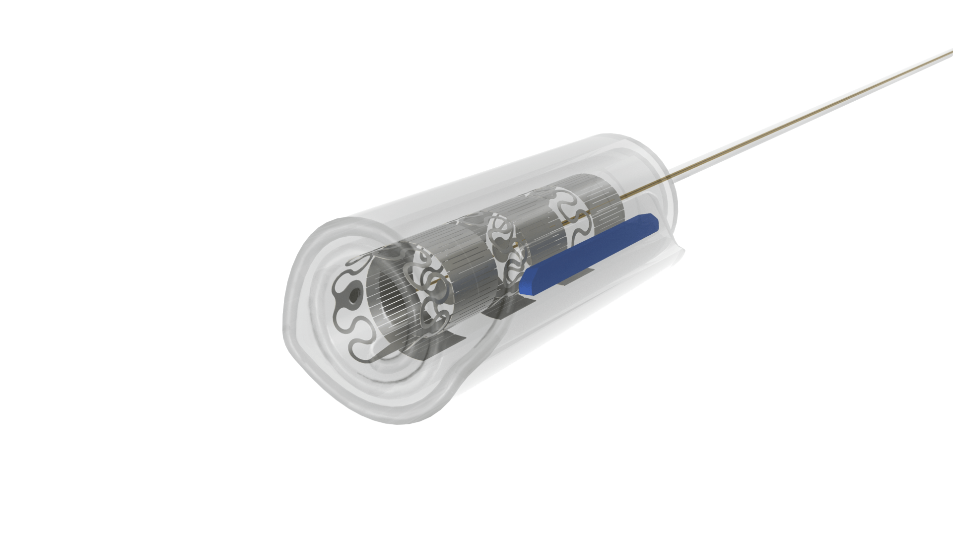 Electrode, AirRay Spiral Cuff, 2 mm ID, 3 contacts, Quantity 1/box