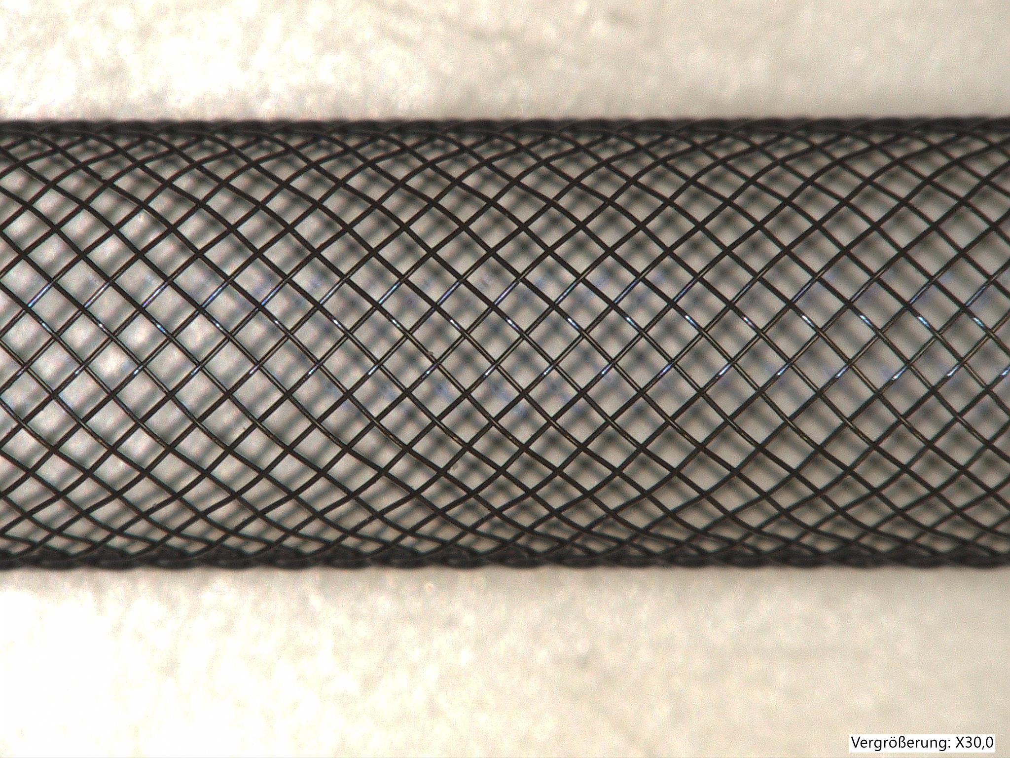 Braid, Nitinol, 4.5 mm ID, 48 Wires, 0.065 mm Wire, 45" Braid Angle