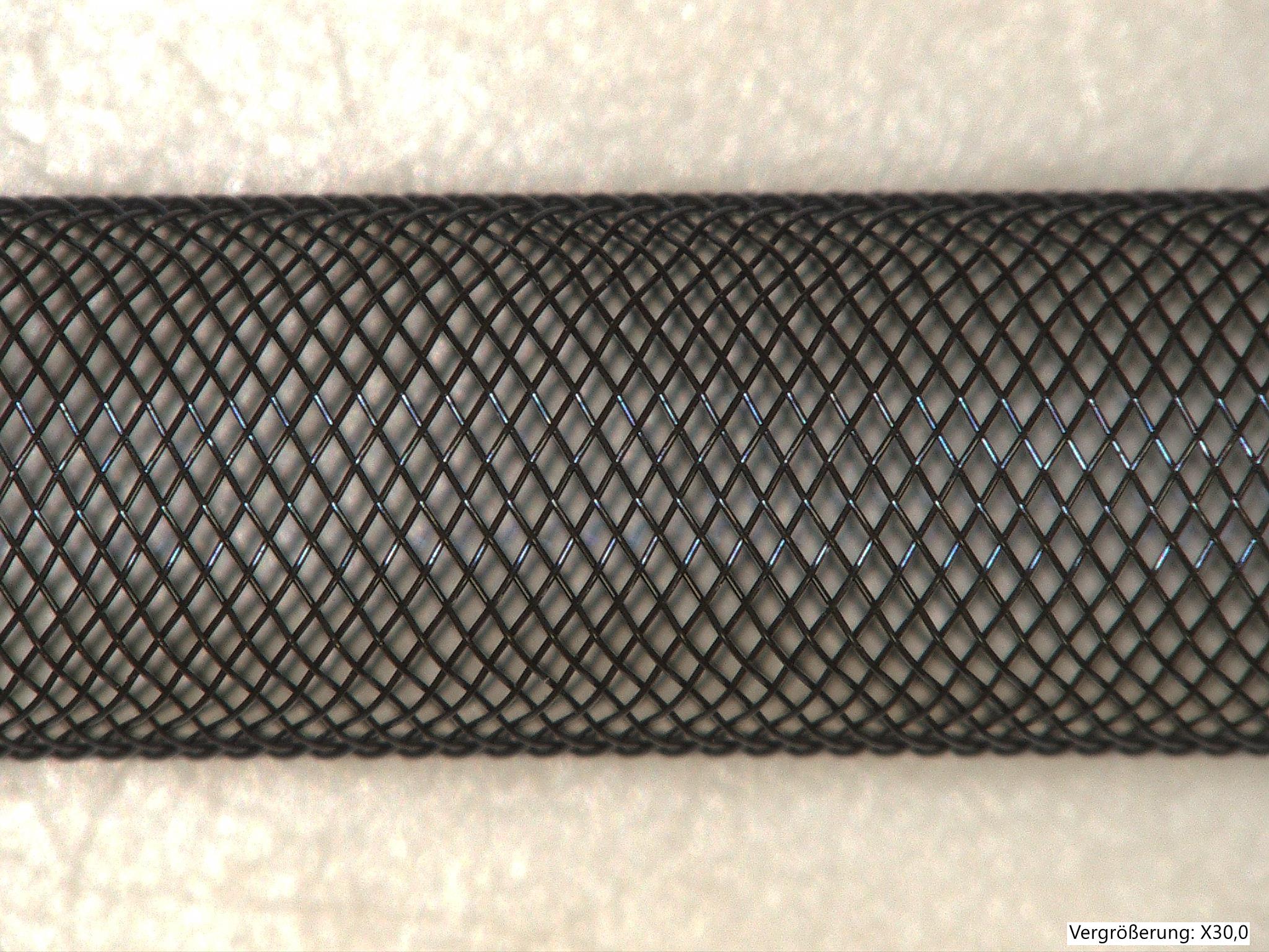 Braid, Nitinol, 4.5 mm ID, 48 Wires, 0.065 mm Wire, 60" Braid Angle