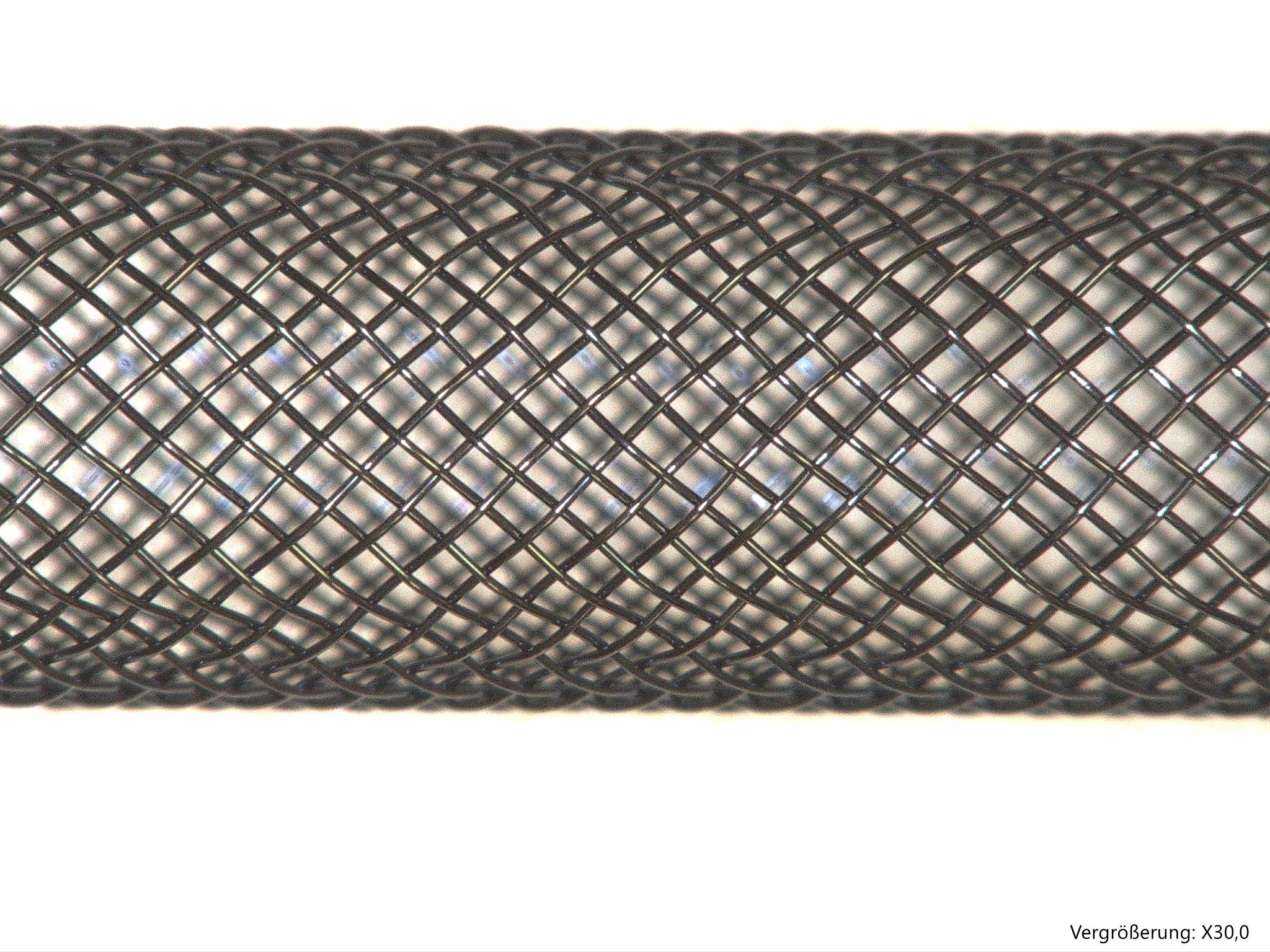 Braid, Nitinol, 4.5 mm ID, 48 Wires, 0.093 mm Wire, 45" Braid Angle