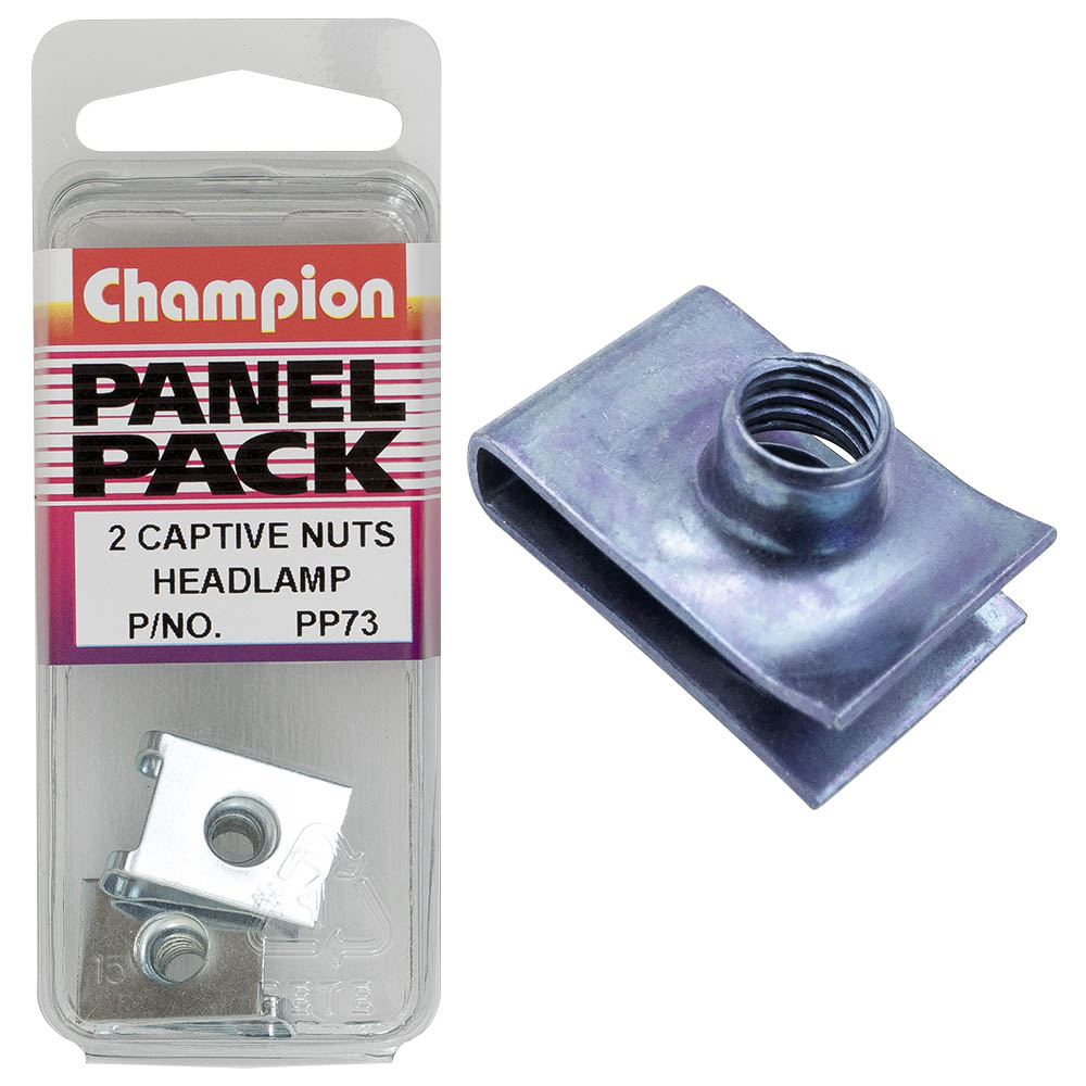 HEADLAMP CAPTIVE NUTS M5 Champion Parts
