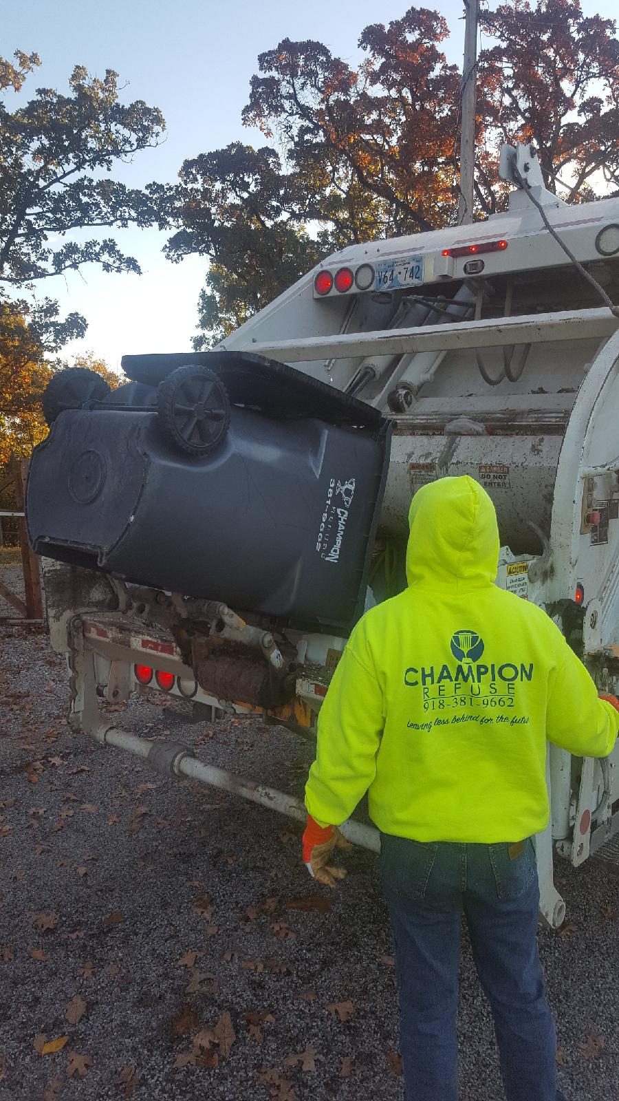 CHAMPION REFUSE Leaving less behind for the future