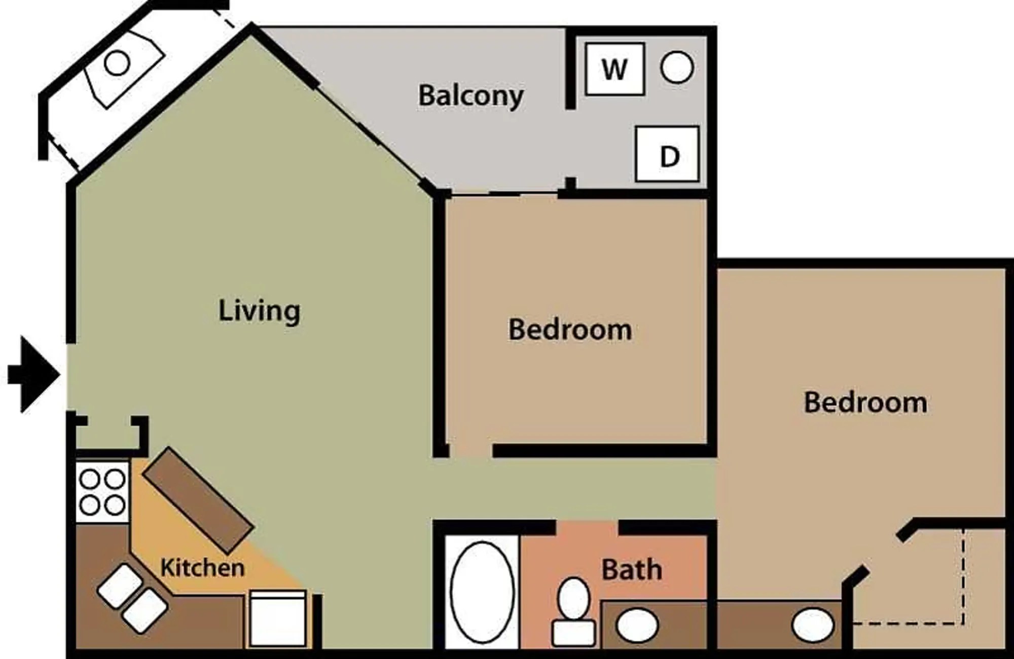 Floor Plans Champions Pines Apartment Homes