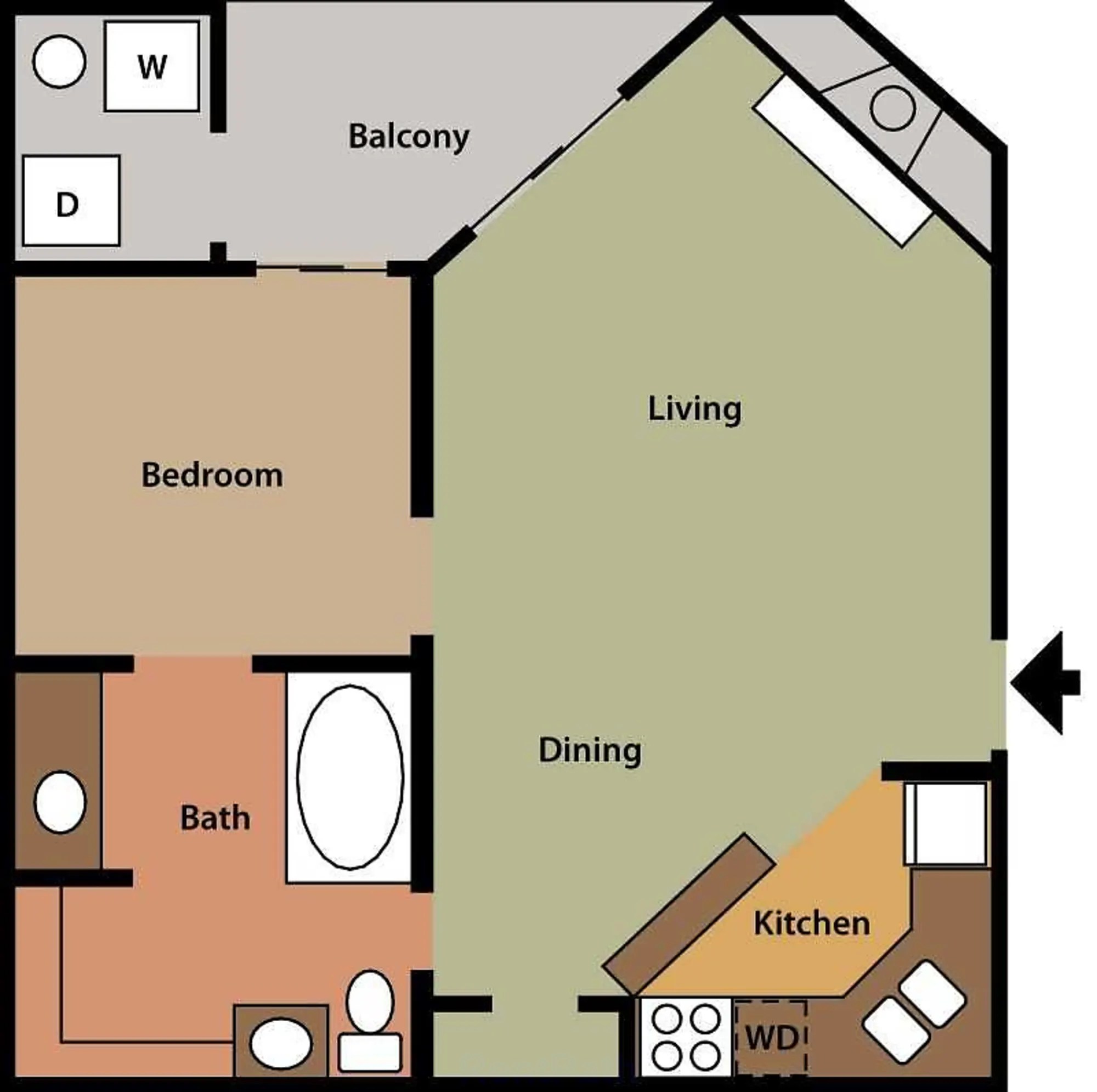 Floor Plans Champions Pines Apartment Homes