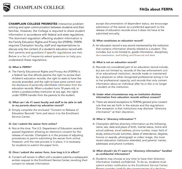 Understanding Your Privacy Rights as a Student The Crossover