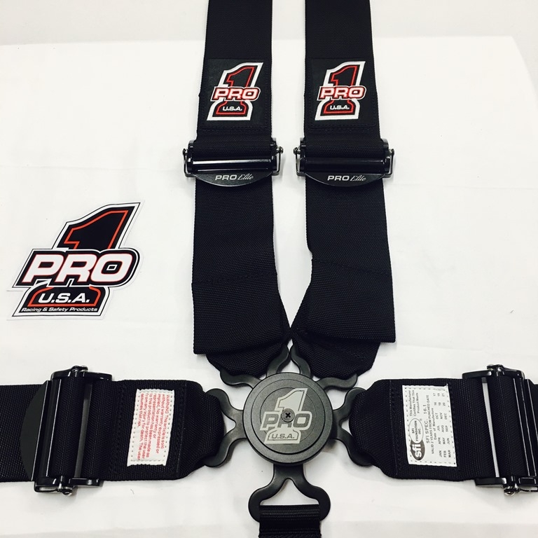 Pro 1 Safety “Pro Elite” Cam Lock Safety Harness Seat Belts CHAMPS Performance