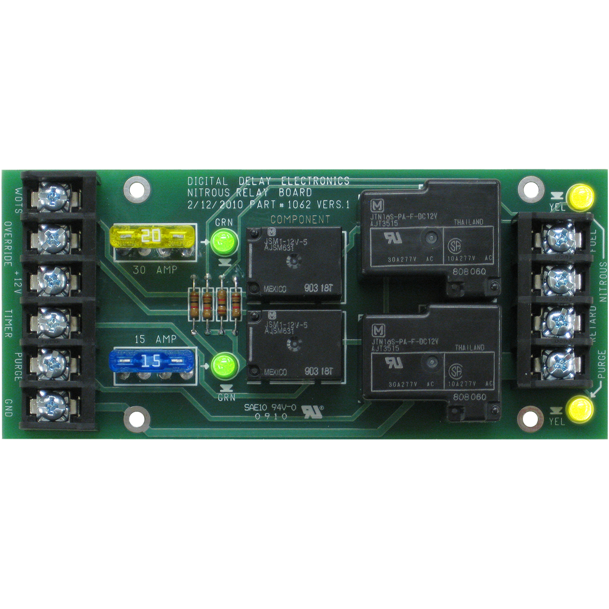 Digital Delay NIitrous Relay Board CHAMPS Performance