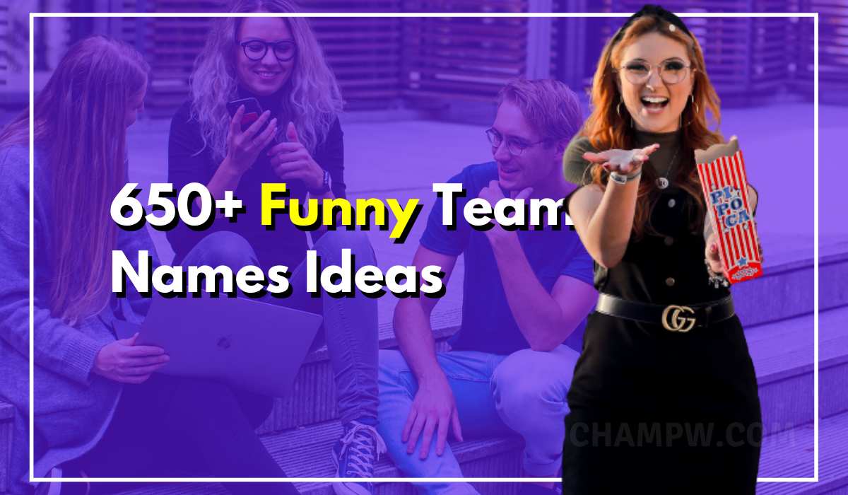 The Ultimate Funny Team Names Checklist In 2024