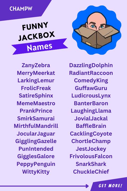 Funny Jackbox Names Hilarious Ideas To Win Every Round