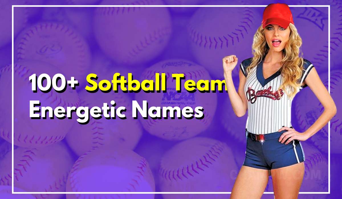 100+ Energetic Softball Team Names