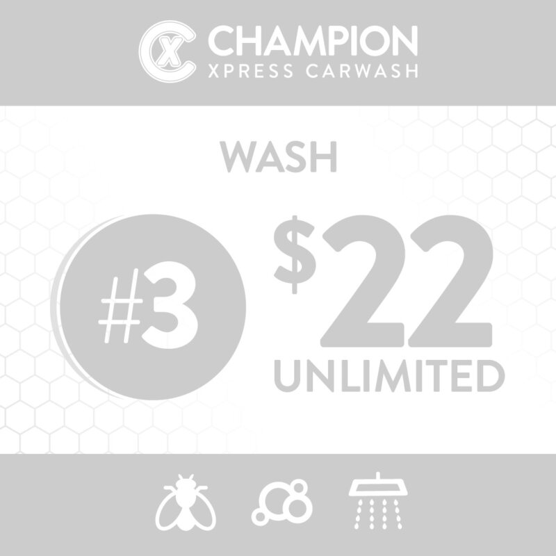 3 Wash Champion Xpress Carwash