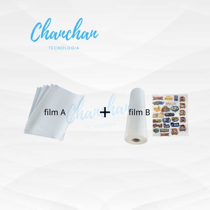 Película para UV DTF/ UV DTF film ChanChan Tecnología