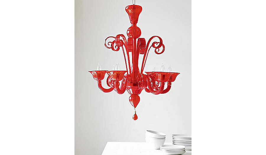 Murano Glass Chandelier Distributed by Design Within Reach Chandeliering