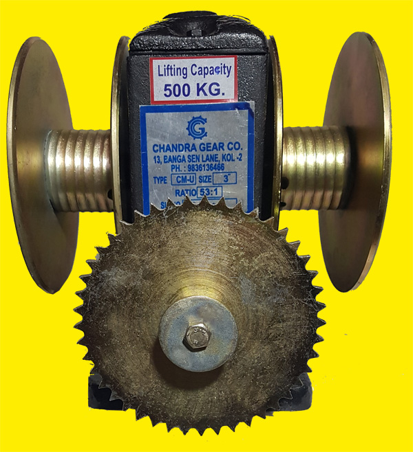 High Mast Winch Gear Box Chandra Gear Co.