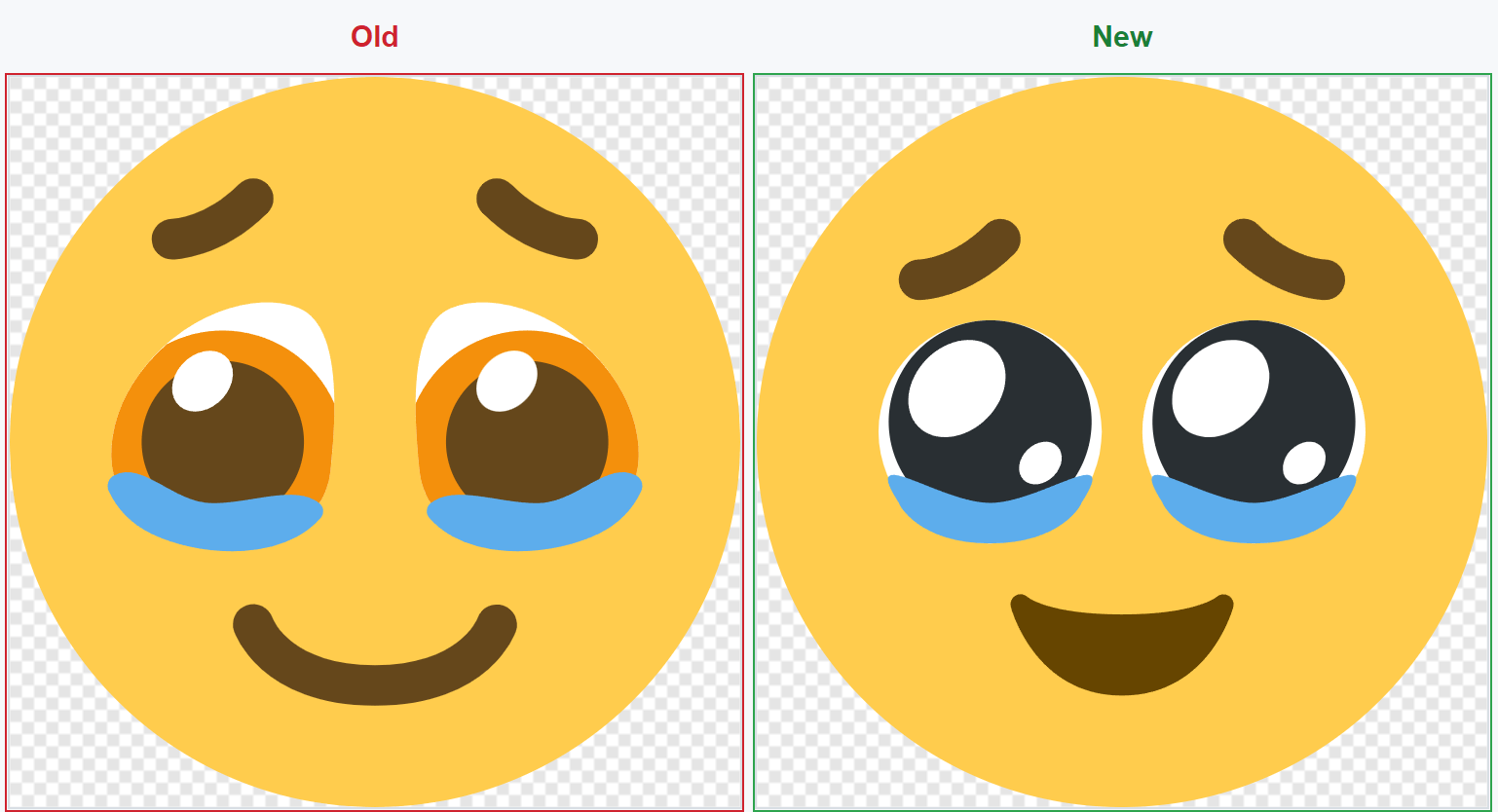 Petition · Make Discord bring back the old pleading face emoji United