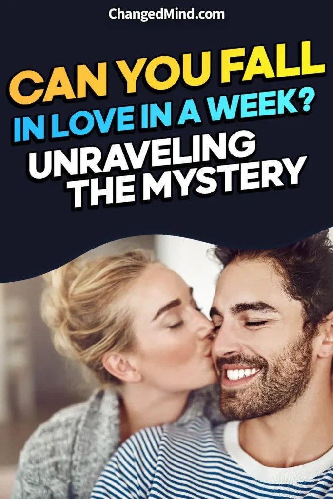 Can You Fall In Love In A Week? Unraveling the Mystery