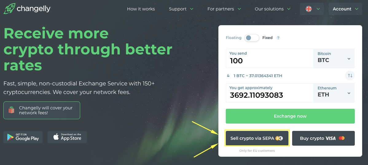 How To Sell Bitcoin Using Your Sepa Bank Account Changelly