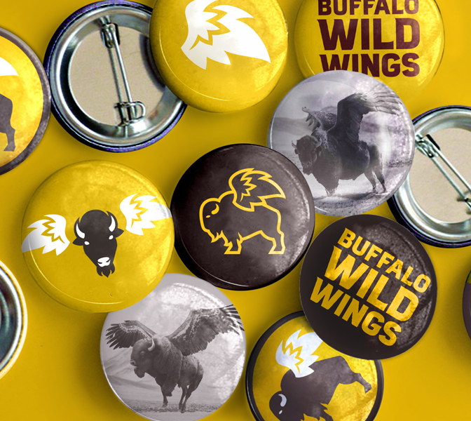 Buffalo Wild Wings Brand Identity & Restaurant Design