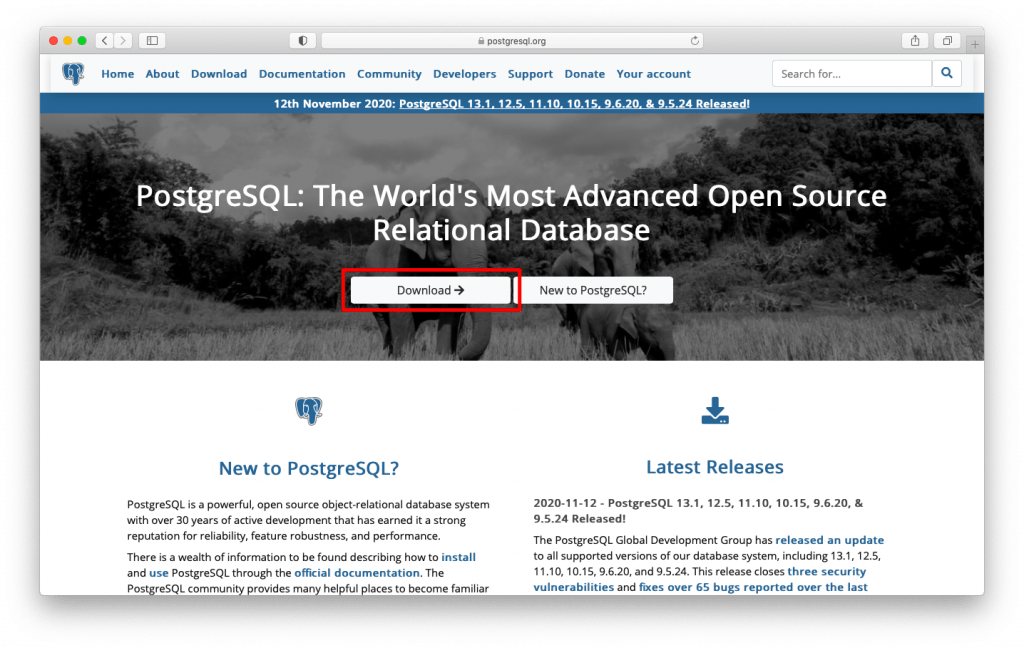 PostgreSQL 13のインストール (CentOS 8編) ネットワークチェンジニアとして