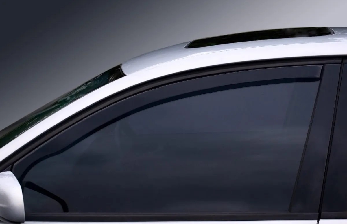 Wind deflectors help to reduce noise inside your vehicle Changing Lanes