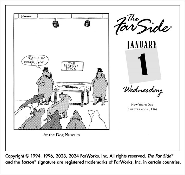 Far Side 2026 OffTheWall Calendar. 2026 Edition is Now SOL