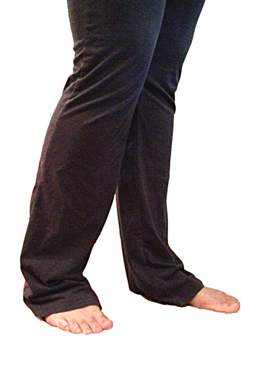 shortening yoga pants Changing Your Clothes